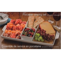 4 piece Porcelain Serving Set